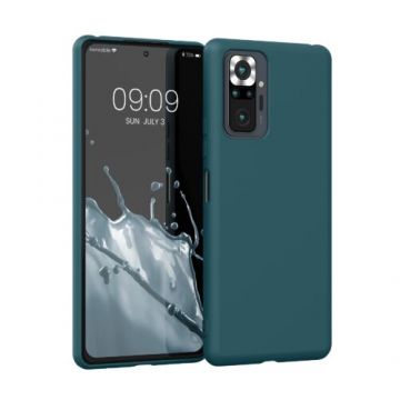 Husa pentru Xiaomi Redmi Note 10 Pro, Silicon, Verde, 56566.57, Kwmobile