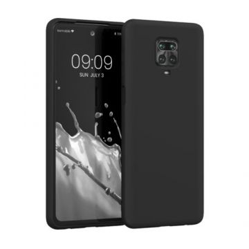 Husa pentru Xiaomi Redmi Note 9S/Redmi Note 9 Pro/Redmi Note 9 Pro Max, Silicon, Negru, 56562.01, Kwmobile