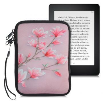 Husa universala pentru eBook Reader de 6 inch, Kwmobile, Multicolor, Textil, 50335.09