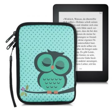 Husa universala pentru eBook Reader de 6 inch, Kwmobile, Multicolor, Textil, 50335.10