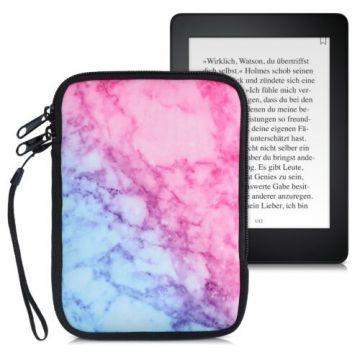 Husa universala pentru eBook Reader de 6 inch, Kwmobile, Multicolor, Textil, 50335.12