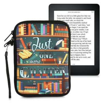 Husa universala pentru eBook Reader de 6 inch, Kwmobile, Multicolor, Textil, 50335.14