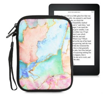 Husa universala pentru eBook Reader de 6 inch, Kwmobile, Multicolor, Textil, 50335.15