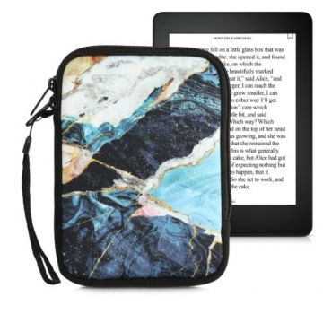 Husa universala pentru eBook Reader de 6 inch, Kwmobile, Multicolor, Textil, 50335.16
