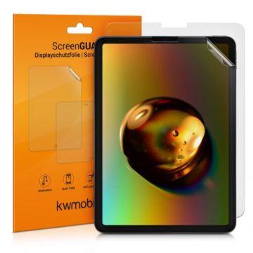 Set 2 Folii de protectie mate pentru tableta Apple iPad Air 4 (2020) , Kwmobile, Transparent, Plastic, 53418.2