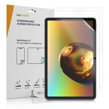 Set 2 Folii de protectie mate pentru tableta Huawei MatePad (2022) , Kwmobile, Transparent, Plastic, 58776.2