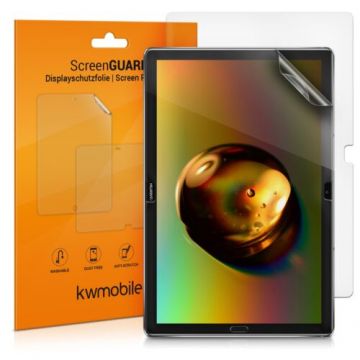 Set 2 Folii de protectie mate pentru tableta Huawei MediaPad M5 Lite 10 , Kwmobile, Transparent, Plastic, 46117.2