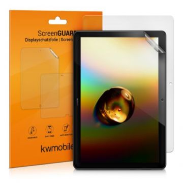 Set 2 Folii de protectie mate pentru tableta Huawei MediaPad T5 10 , Kwmobile, Transparent, Plastic, 46109.2