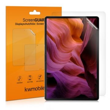 Set 2 Folii de protectie pentru tableta Lenovo Tab P11 Pro , Kwmobile, Transparent, Plastic, 55713.1