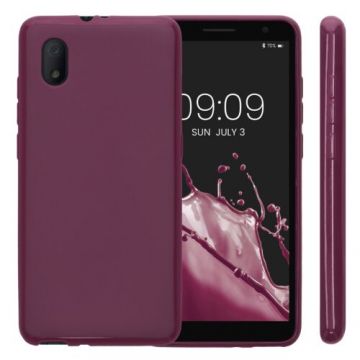 Husa Kwmobile pentru Alcatel 1B (2020), Silicon, Violet, 51516.187