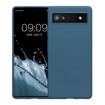 Husa Kwmobile pentru Google Pixel 6a, Silicon, Verde, 58053.57