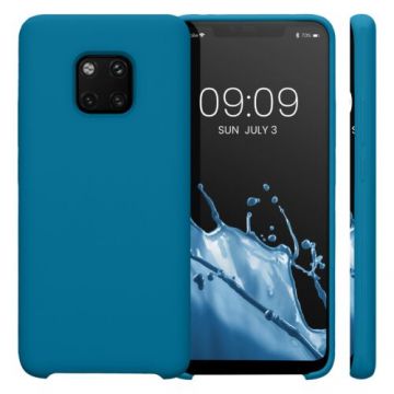 Husa Kwmobile pentru Huawei Mate 20 Pro, Silicon, Albastru, 52287.224