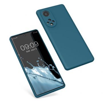 Husa Kwmobile pentru Huawei nova 9, Silicon, Verde, 56632.57