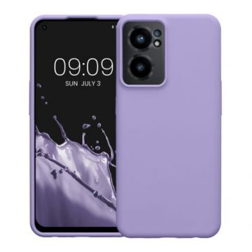 Husa Kwmobile pentru OnePlus Nord CE 2 5G, Silicon, Mov, 58116.222