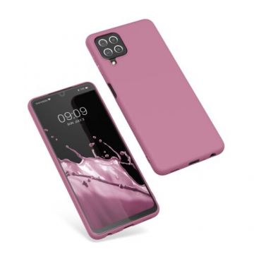 Husa Kwmobile pentru Samsung Galaxy A22, Silicon, Violet, 55493.167