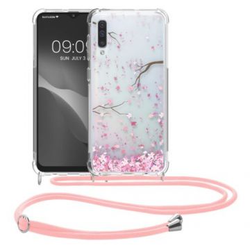 Husa Kwmobile pentru Samsung Galaxy A50, Silicon, Multicolor, 49348.04