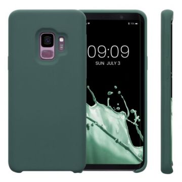 Husa Kwmobile pentru Samsung Galaxy S9, Silicon, Verde, 44182.171