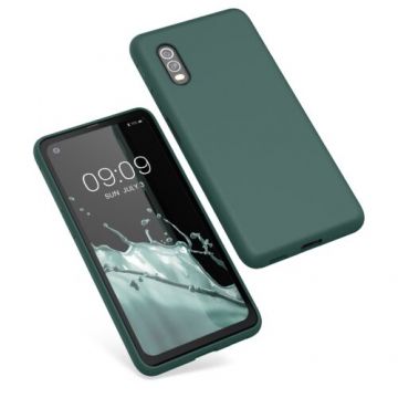 Husa Kwmobile pentru Samsung Galaxy Xcover Pro, Silicon, Verde, 53154.171