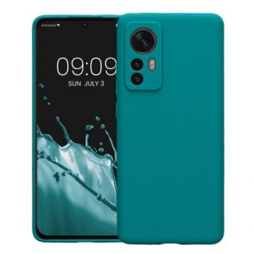 Husa Kwmobile pentru Xiaomi 12/12X, Silicon, Verde, 57124.57