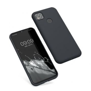 Husa Kwmobile pentru Xiaomi Redmi 9C, Silicon, Negru, 56565.47