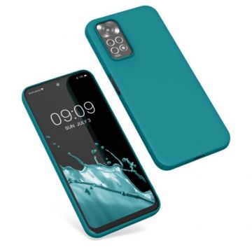 Husa Kwmobile pentru Xiaomi Redmi Note 11/Redmi Note 11s, Silicon, Verde, 57368.57