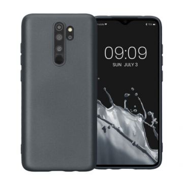 Husa Kwmobile pentru Xiaomi Redmi Note 8 Pro, Silicon, Gri, 57279.232