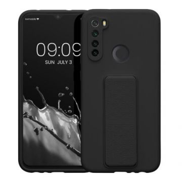 Husa Kwmobile pentru Xiaomi Redmi Note 8, Silicon, Negru, 58263.01