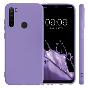 Husa Kwmobile pentru Xiaomi Redmi Note 8T, Silicon, Mov, 50956.222