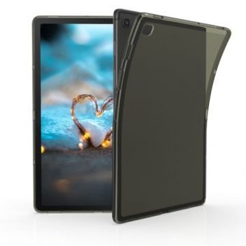 Husa pentru tableta Samsung Galaxy Tab S5e (2019), Kwmobile, Negru/Transparent, Silicon, 47834.01