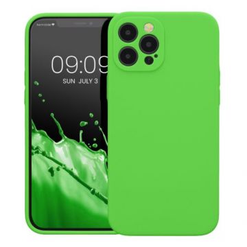 Husa Kwmobile pentru Apple iPhone 12 Pro Max, Silicon, Verde, 59355.159