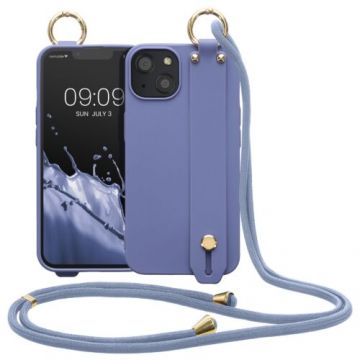 Husa Kwmobile pentru Apple iPhone 13, Silicon, Albastru, 56425.130