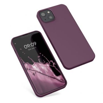 Husa Kwmobile pentru Apple iPhone 13, Silicon, Violet, 55948.187