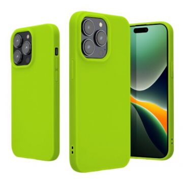 Husa Kwmobile pentru Apple iPhone 14 Pro, Silicon, Verde, 59077.75