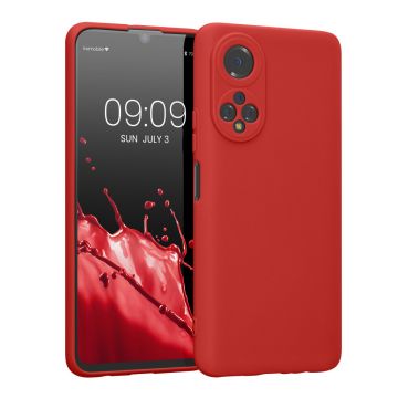 Husa Kwmobile pentru Honor X7, Silicon, Rosu, 58420.09