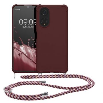 Husa Kwmobile pentru Honor X7, Silicon, Rosu, 59330.187