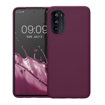 Husa Kwmobile pentru Motorola Moto G52/Moto G82, Silicon, Violet, 58543.187