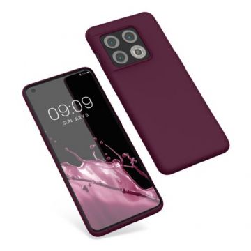 Husa Kwmobile pentru OnePlus 10 Pro, Silicon, Violet, 57460.190
