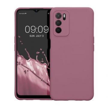 Husa Kwmobile pentru OPPO A16/A16s, Silicon, Violet, 57572.167