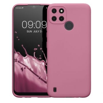 Husa Kwmobile pentru Realme C21Y/C25Y, Silicon, Violet, 57576.167