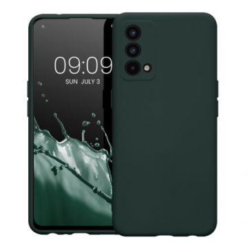 Husa Kwmobile pentru Realme GT Master Edition, Silicon, Verde, 58698.169