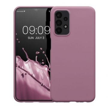 Husa Kwmobile pentru Samsung Galaxy A23, Silicon, Violet, 58044.167