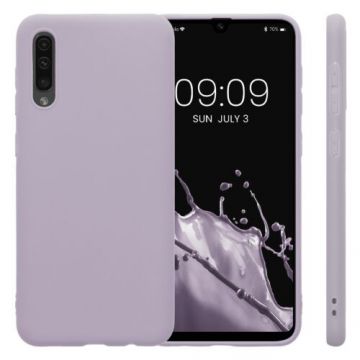 Husa Kwmobile pentru Samsung Galaxy A50, Silicon, Mov, 48054.108