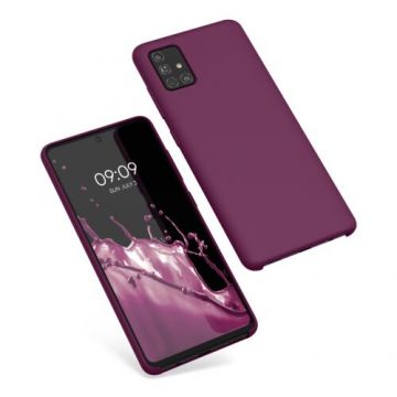 Husa Kwmobile pentru Samsung Galaxy A51, Silicon, Violet, 51197.187