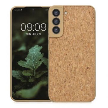Husa Kwmobile pentru Samsung Galaxy S22 Plus, Pluta, Maro, 58220.24
