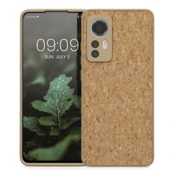 Husa Kwmobile pentru Xiaomi 12/12X, Pluta, Maro, 58927.24