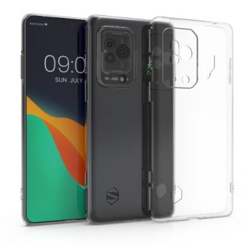 Husa Kwmobile pentru Xiaomi Black Shark 5/Black Shark 5 Pro, Silicon, Transparent, 59064.03