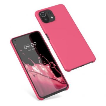 Husa Kwmobile pentru Xiaomi Mi 11 Lite 5G/11 Lite 5G NE, Silicon, Roz, 54730.238