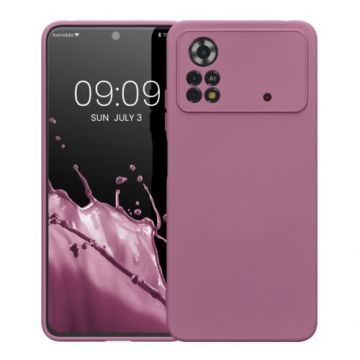 Husa Kwmobile pentru Xiaomi Poco X4 Pro 5G, Silicon, Violet, 57983.167