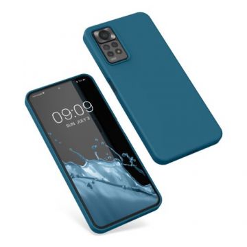 Husa Kwmobile pentru Xiaomi Redmi Note 11 Pro/Redmi Note 11 Pro 5G, Silicon, Verde, 57373.57