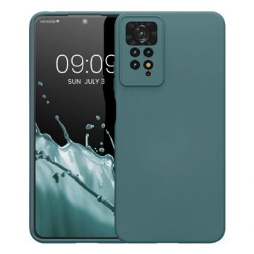 Husa Kwmobile pentru Xiaomi Redmi Note 11 Pro/Redmi Note 11 Pro 5G, Silicon, Verde, 57919.207